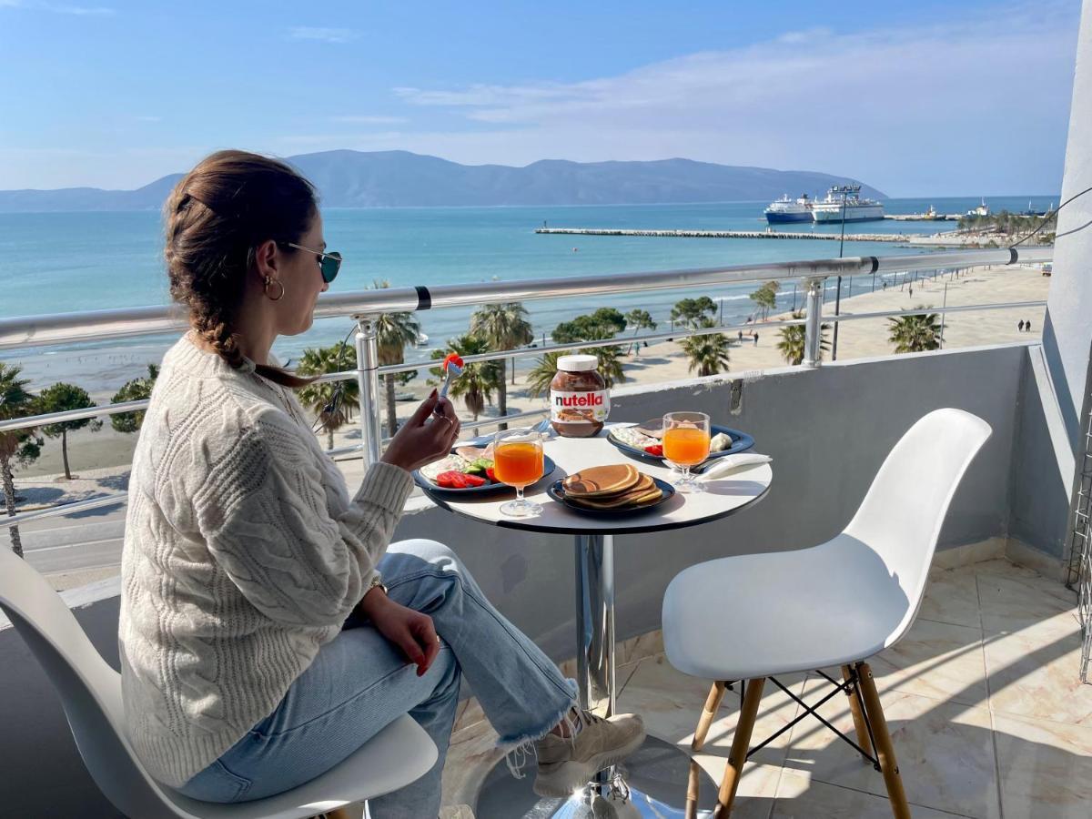 Sea View Apartment Vlorë 外观 照片